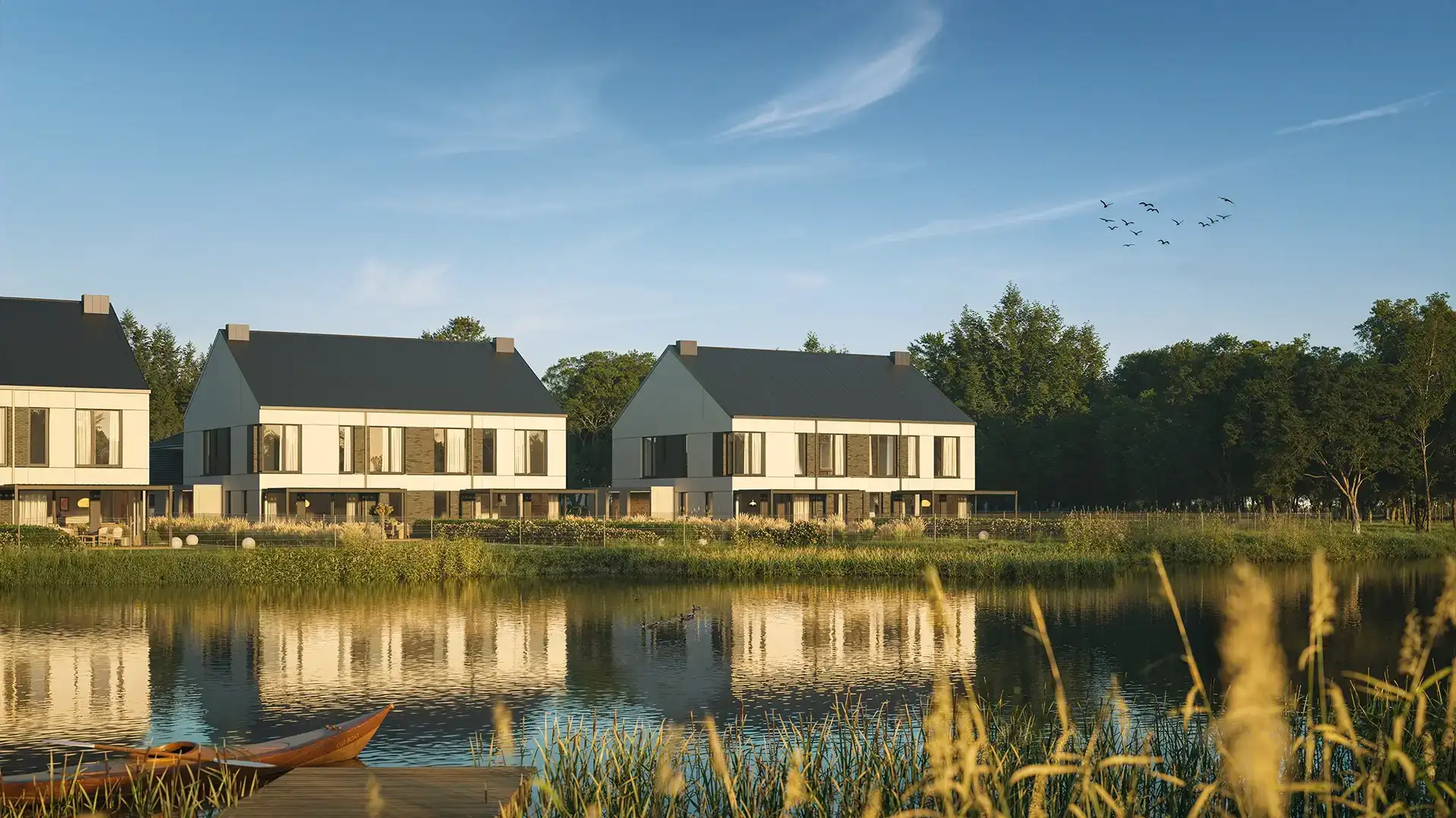 Przystań Złotokłos, inwestycja w Złotokłosie